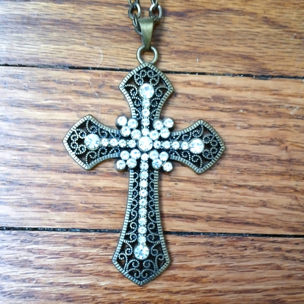🤎 Long cross necklace🤎